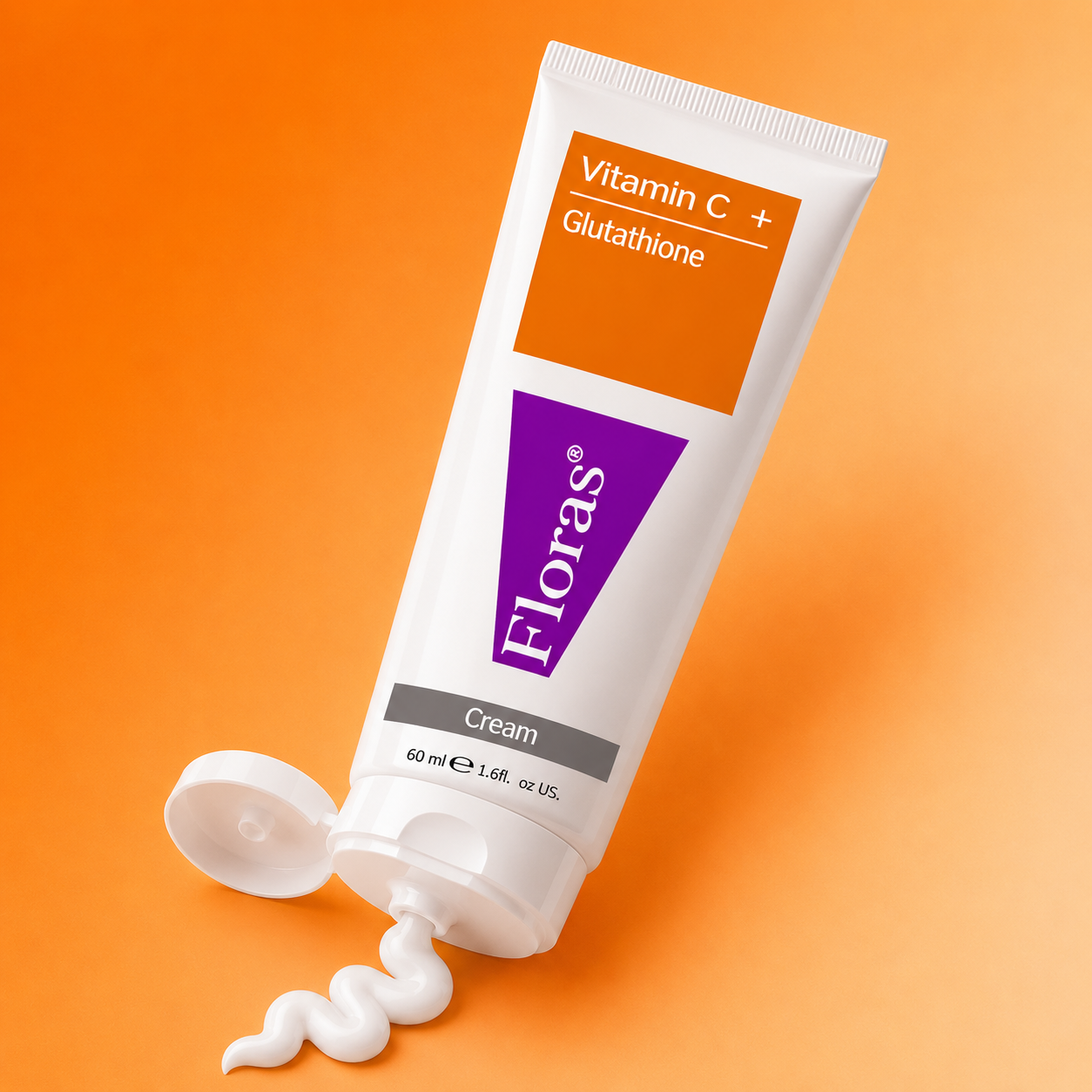 Floras Vitamin C + Glutathione Cream – Daily Hydrating & Radiance Moisturizer