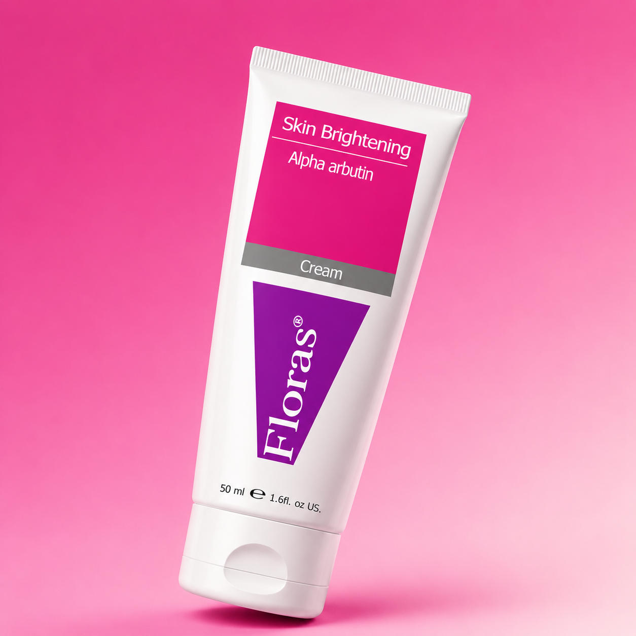 Floras Skin Brightening Cream – Niacinamide, Alpha Arbutin & Licorice Extract | Daily Moisturizer for Even Skin Tone | 50ml