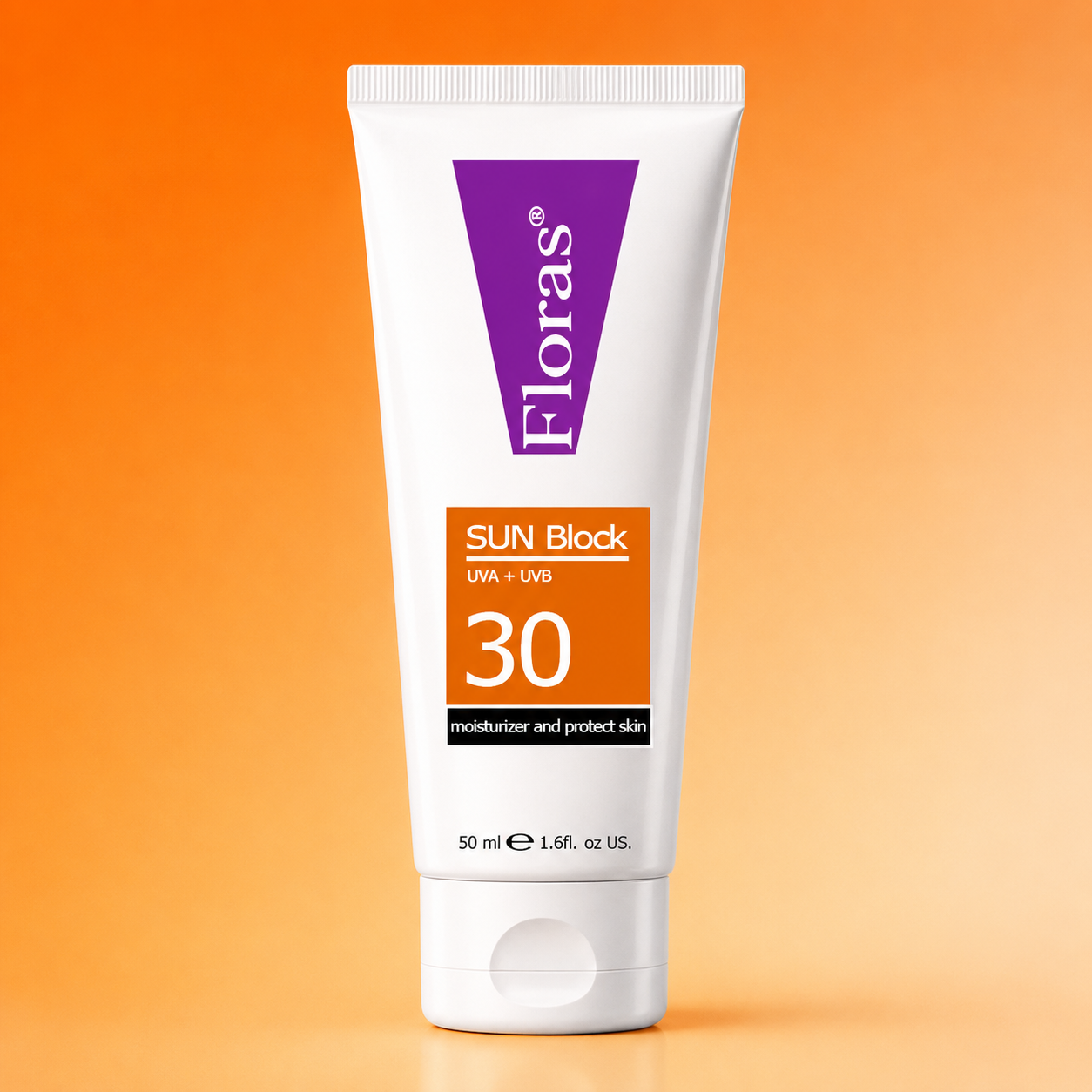 Floras Sun Block SPF 30 – UVA + UVB Protection